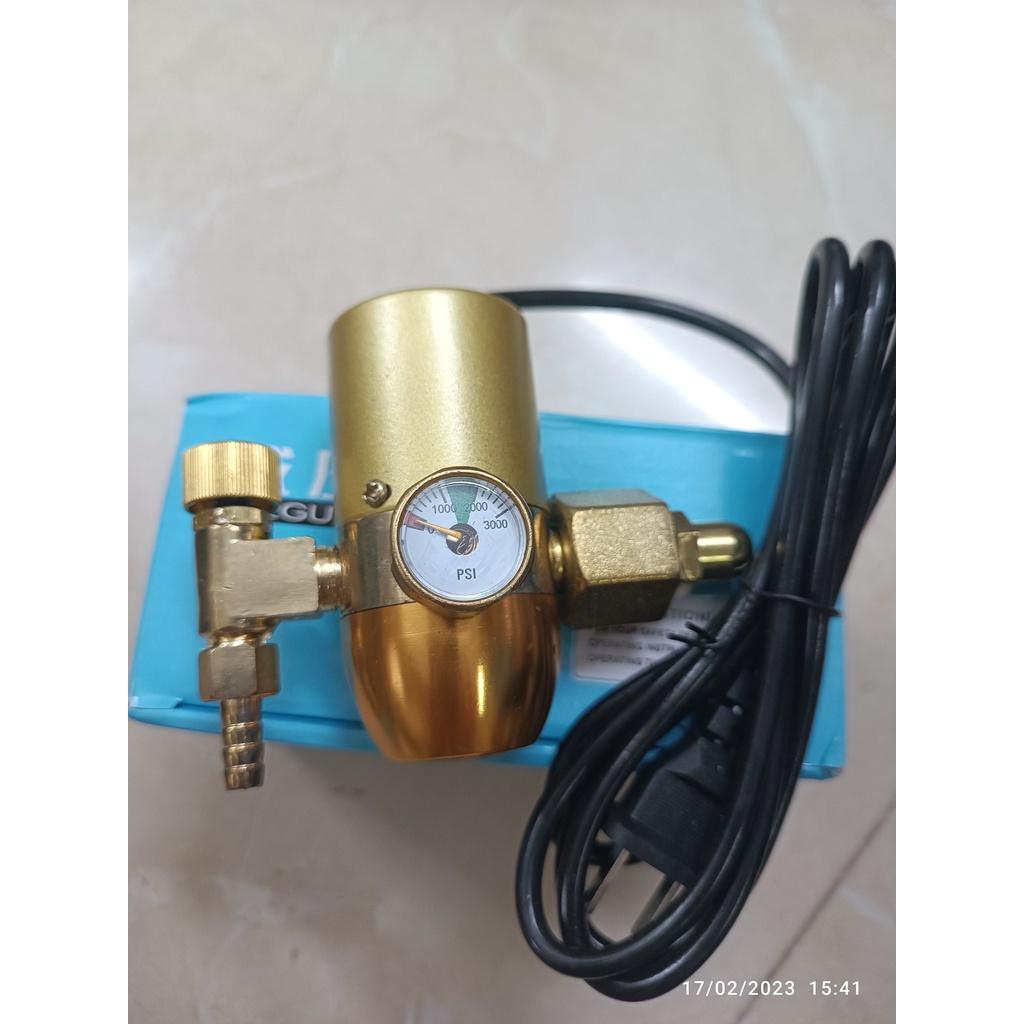 Đồng hồ CO2 tiết kiệm khí 36V - 220V dùng cho máy hàn mig