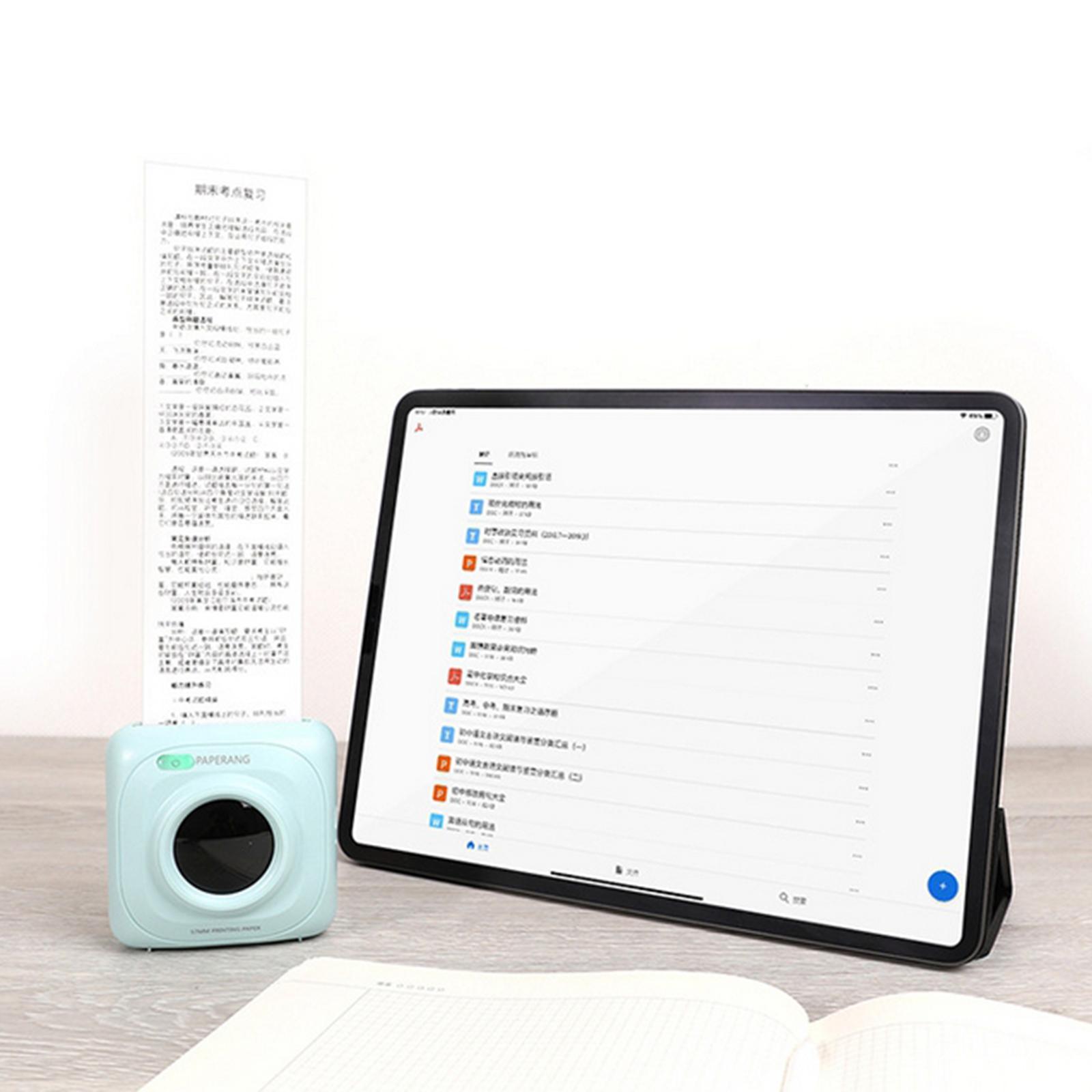 Wireless Photo Label with 4 Roll Thermal Paper  StyleA