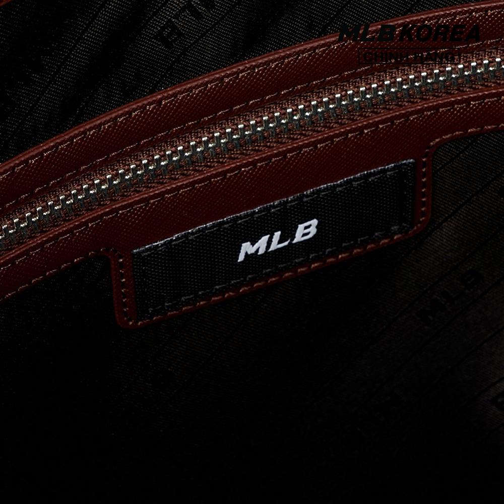 MLB - Túi tote unisex chữ nhật Monotive Coated Canvas Vertical 3AORM053N