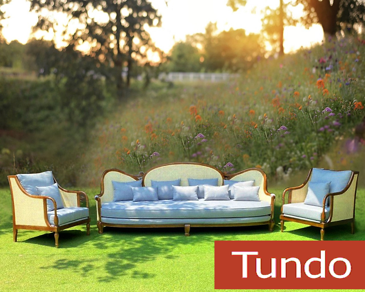 Bộ sofa Đông Dương Tundo Sofa băng 2 m và 2 ghế đơn