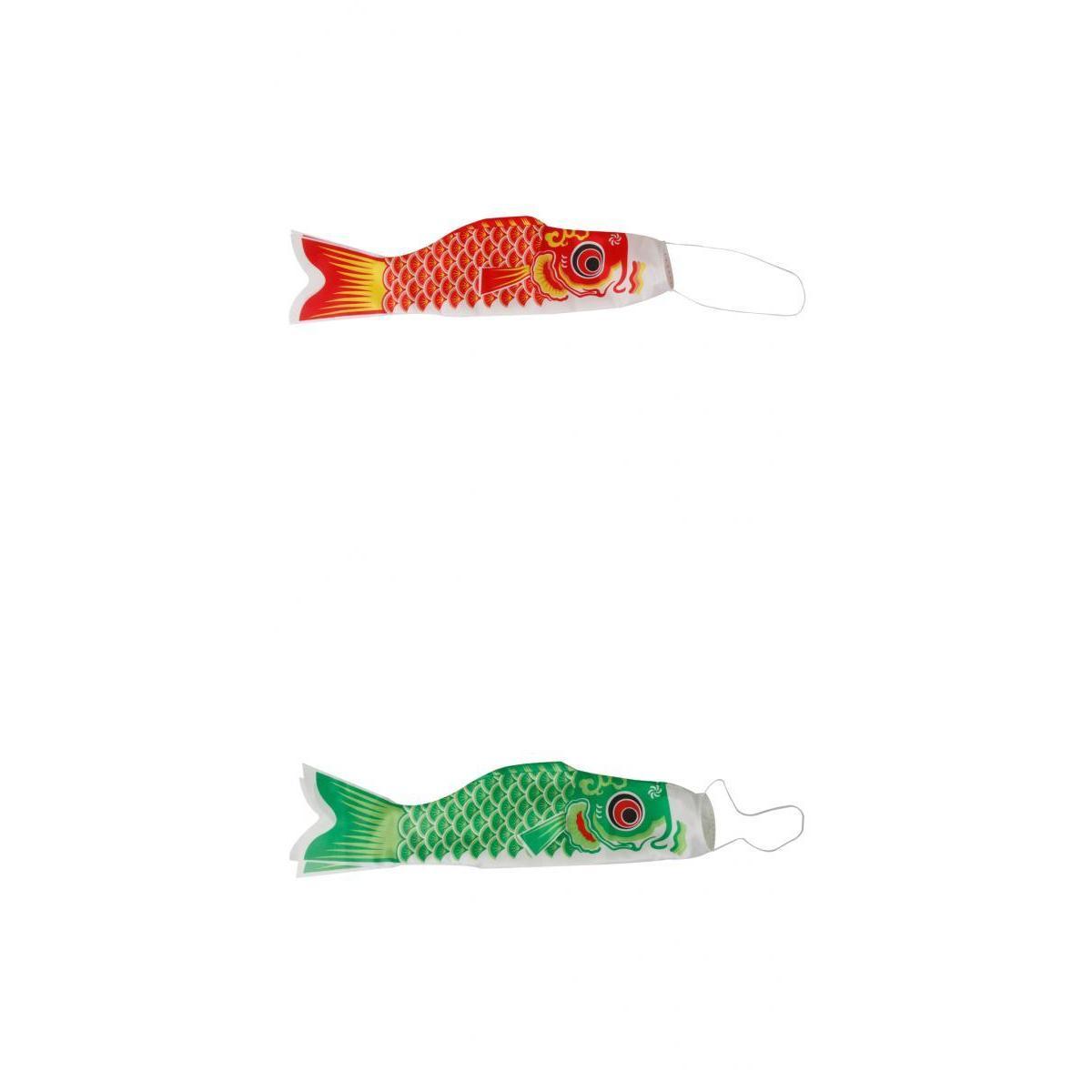 2 X Japanese Carp Windsock Wind Sock Streamer Koi Sailfish 150cm