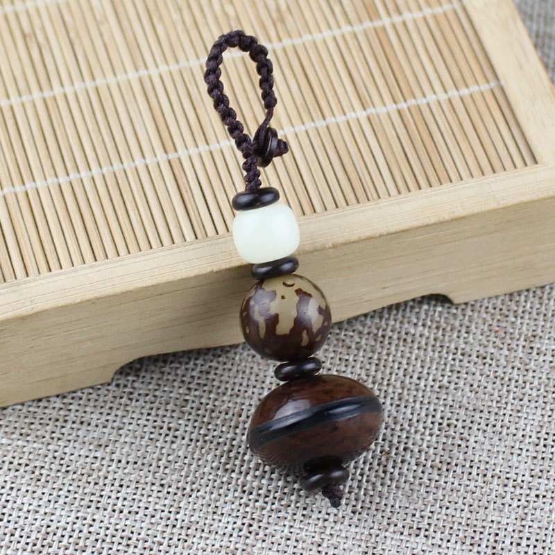 Móc khóa hạt bồ đề may mắn mẫu mới MK19
