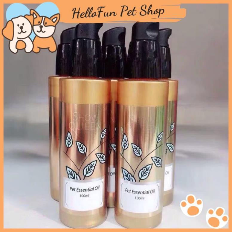 Tinh dầu dưỡng lông cho chó mèo Pet Essential Oil Show Queen (100ml)