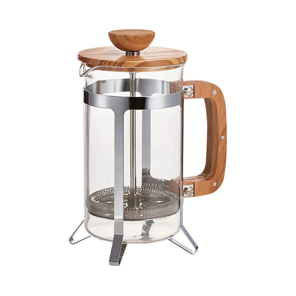 Bình Pha Cà Phê French Press Hario Cafe Press Olive Wood 600ml- Mã CPSW-4-OV