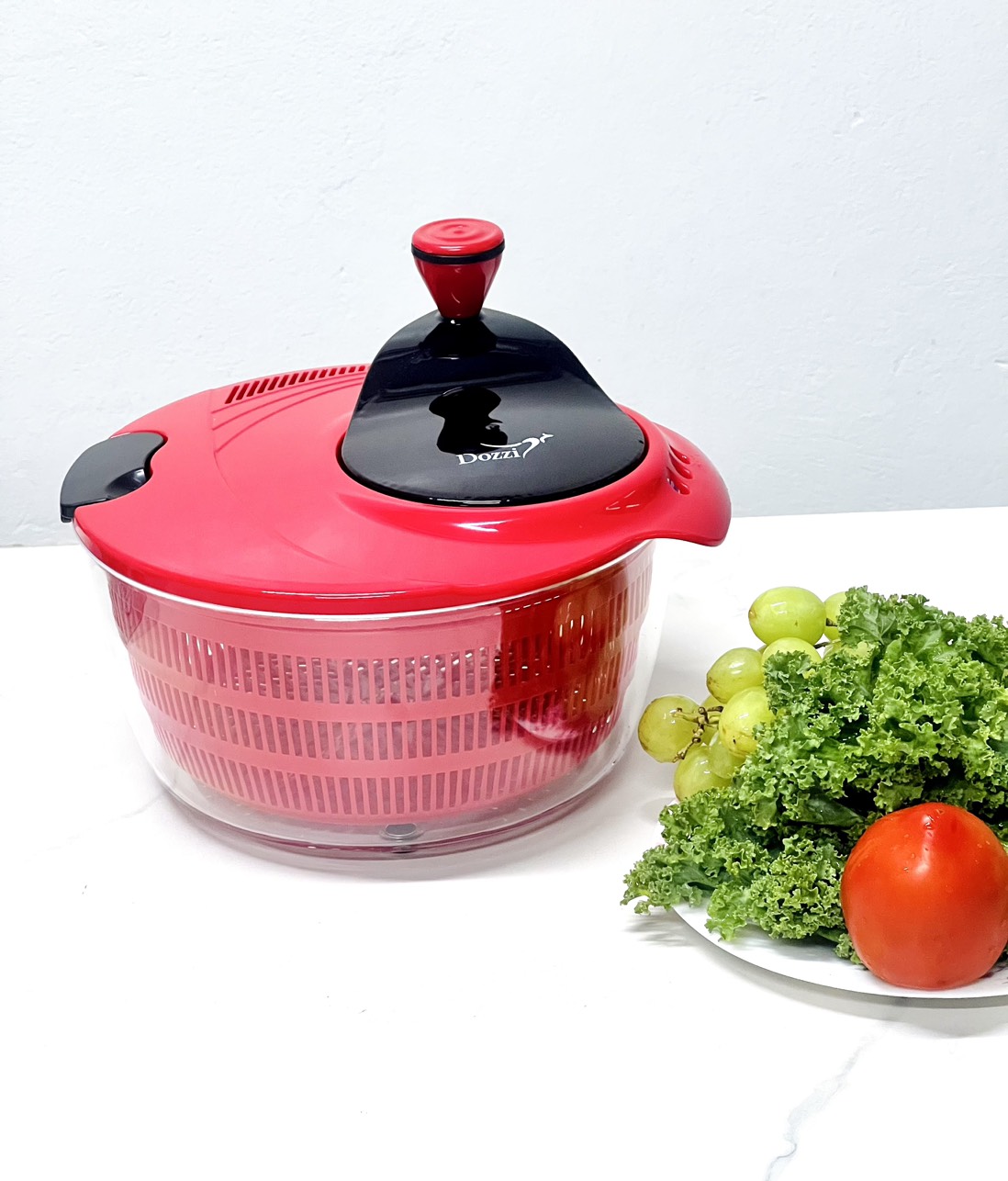 Rổ Quay Rau Li Tâm Thông Minh Dozzi 3 in 1 DZA689R - Thương Hiệu Úc, Hàng Chính Hãng