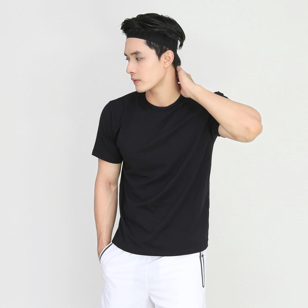 Hình ảnh Áo thun nam cotton trơn -Regular fit