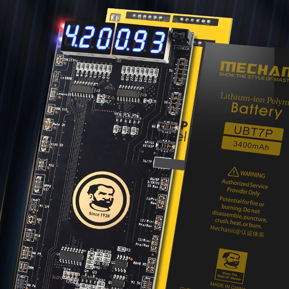 BA27 Battery Activation Detection Board 4.2V Regulated Output Real-time Output Voltage and Current Monitor Positive Negative Anodes Automatic Identification Compatible with iOS Android System