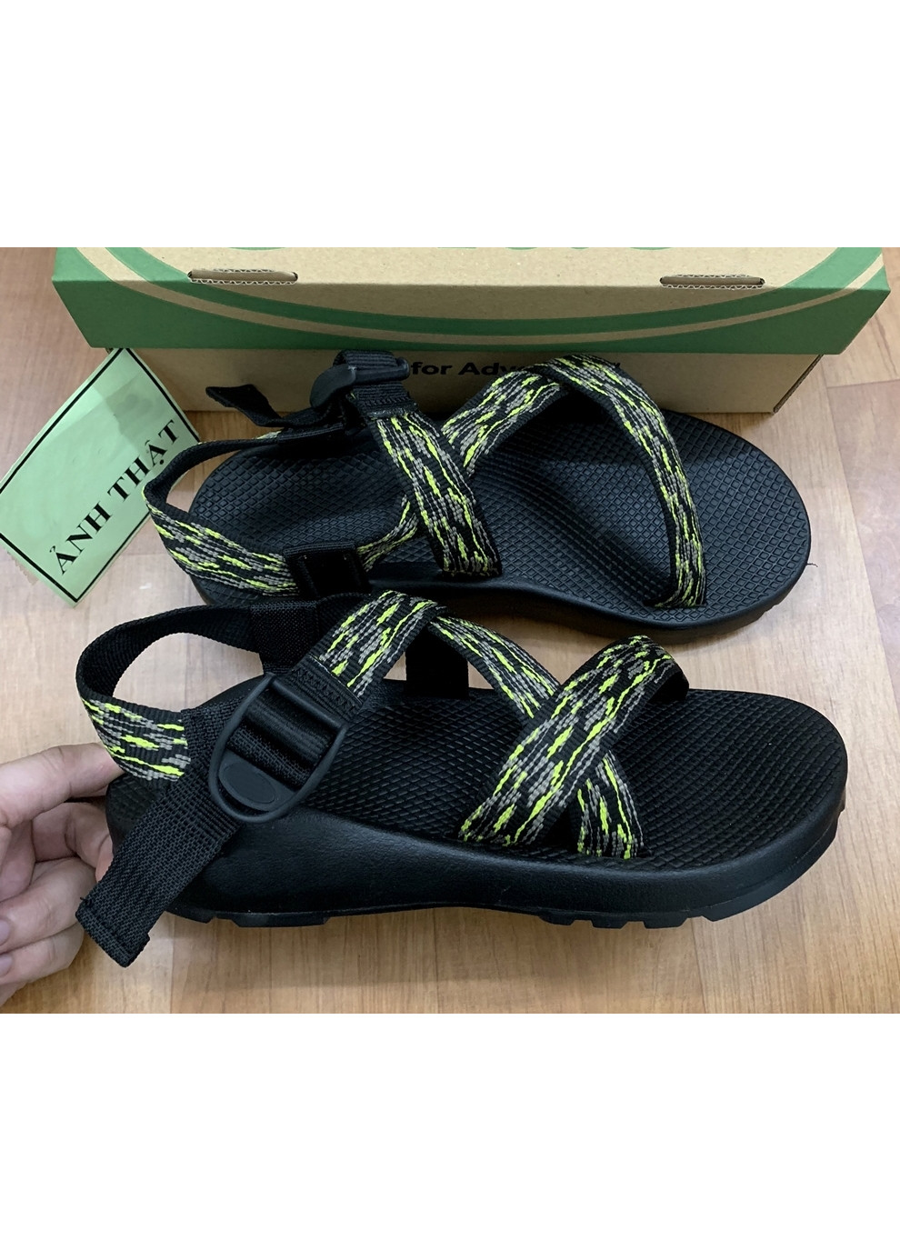 Giày Sandals Nam Quai Dù Kiểu Dáng Hàn Quốc D124