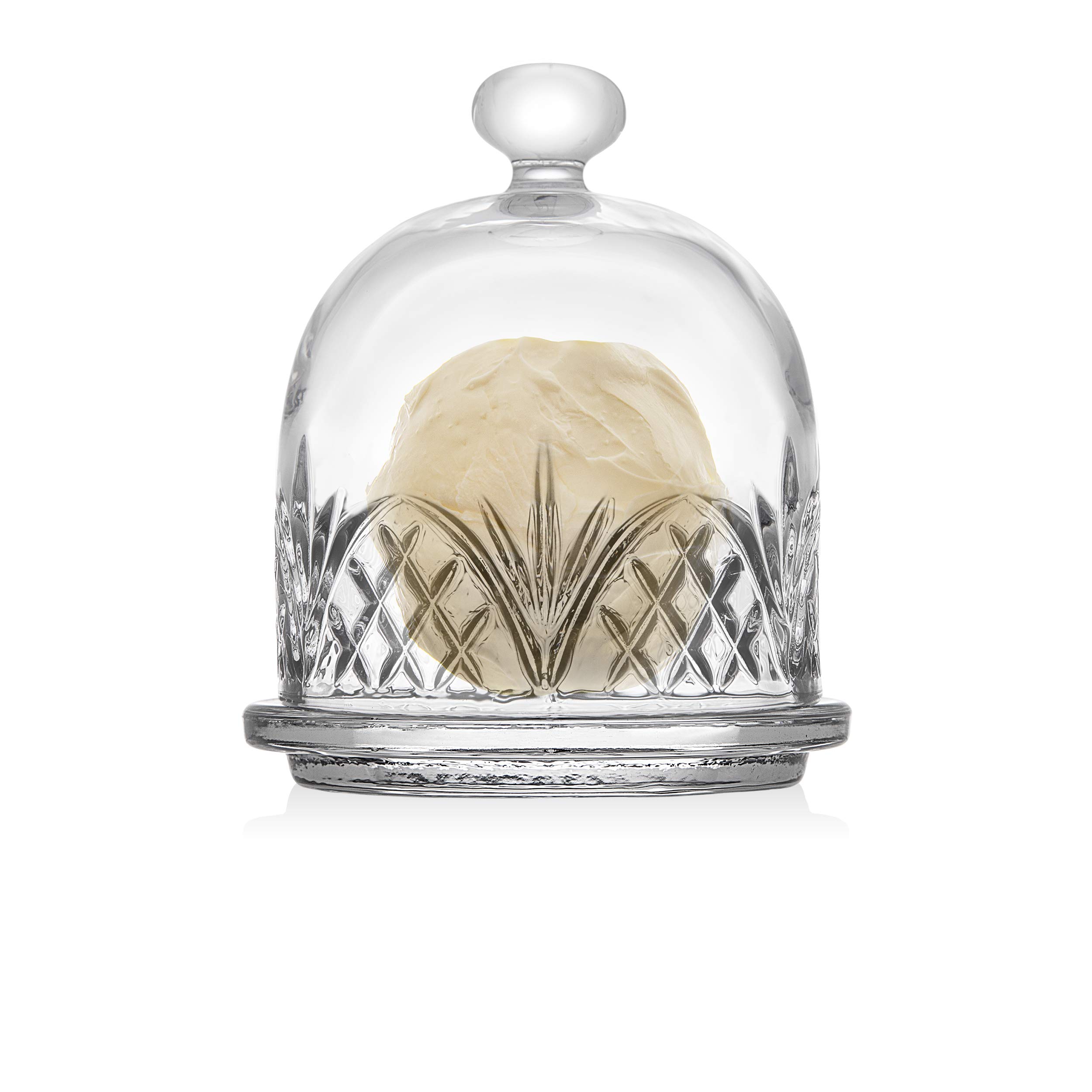 Set 3 Godinger Mini Domes để bơ, bánh kem, hoa quả
