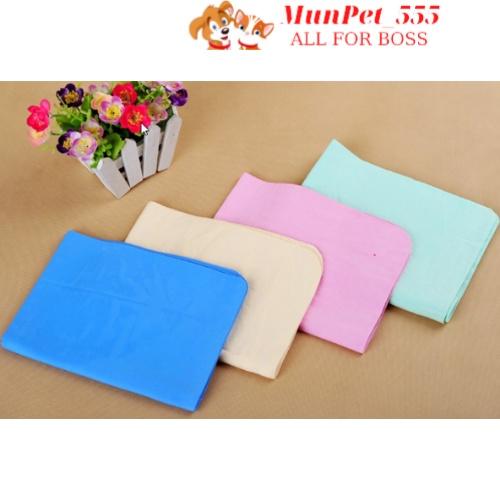 Khăn tắm cho chó mèo siêu thấm hút có hộp tiện lợi tiết kiệm thời gian