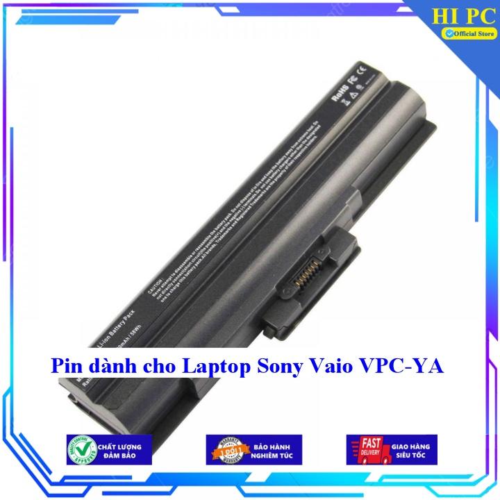 Pin dành cho Laptop Sony Vaio VPC-YA - Hàng Nhập Khẩu