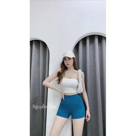 CHUCHACLOTHING áo ống trơn Basic chất thun Borip nhiều màu