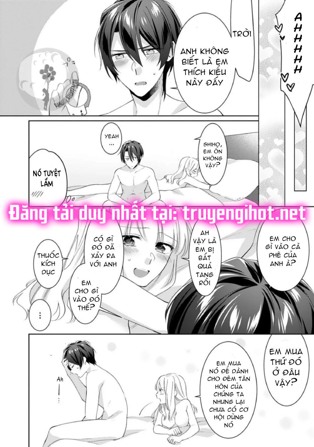 chúng tôi bị cấm sex trước kết hôn! đêm tân hôn cuồng nhiệt cùng chồng yêu~ chapter 7.3 7