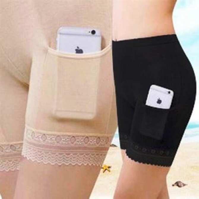 QUẦN MẶC TRONG VÁY KÈM TÚI