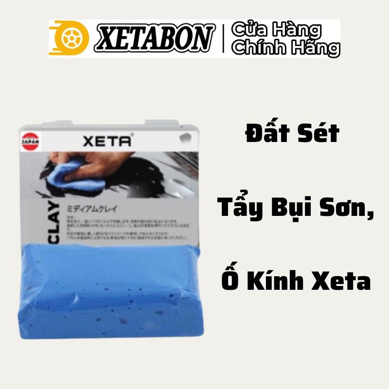 Đất sét Tẩy bụi sơn, Tẩy Ố Kính, mạ crom - XETA - Hỗ trợ làm sạch bóng bề mặt vỏ xe, kính ô tô, không Gây Trầy Xước Xe.