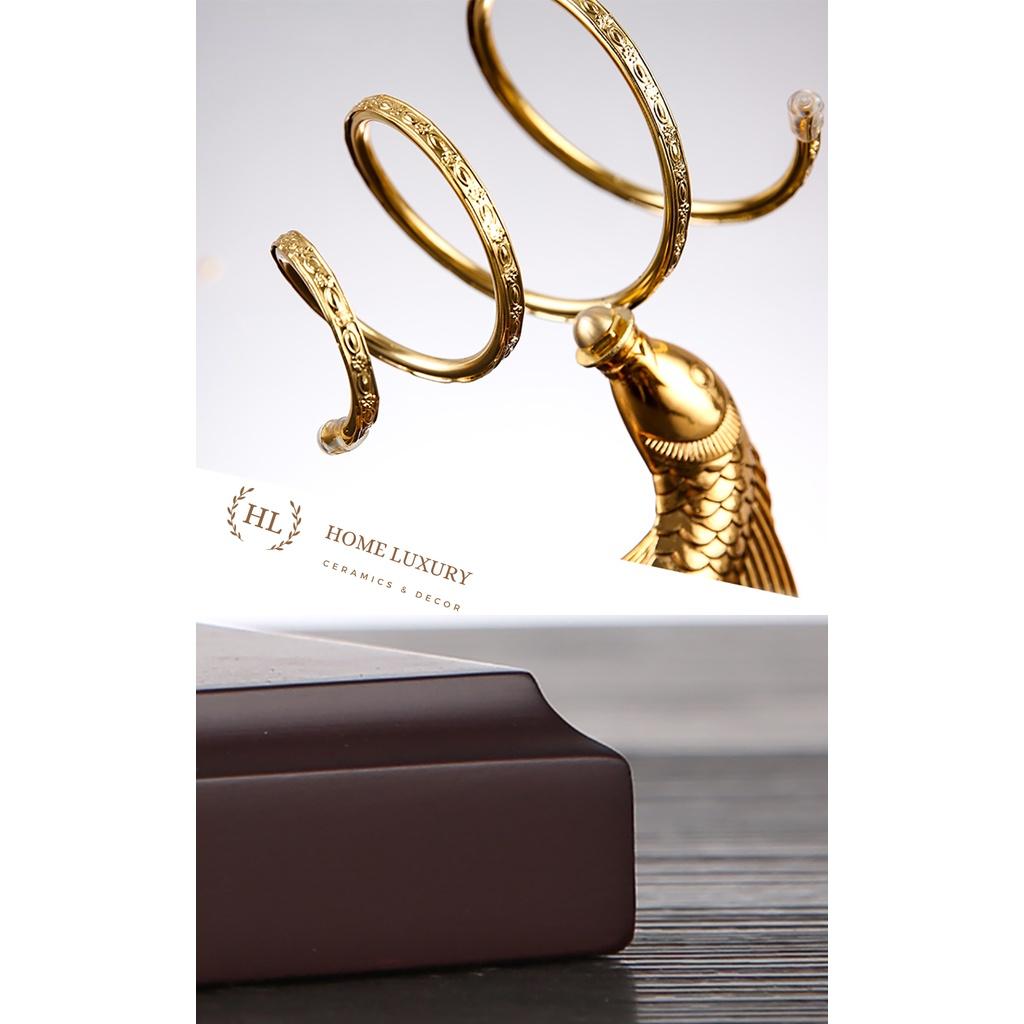 Kệ để chai rượu vang | Kệ Rượu | Giá để chai rượu Decor hình Cá