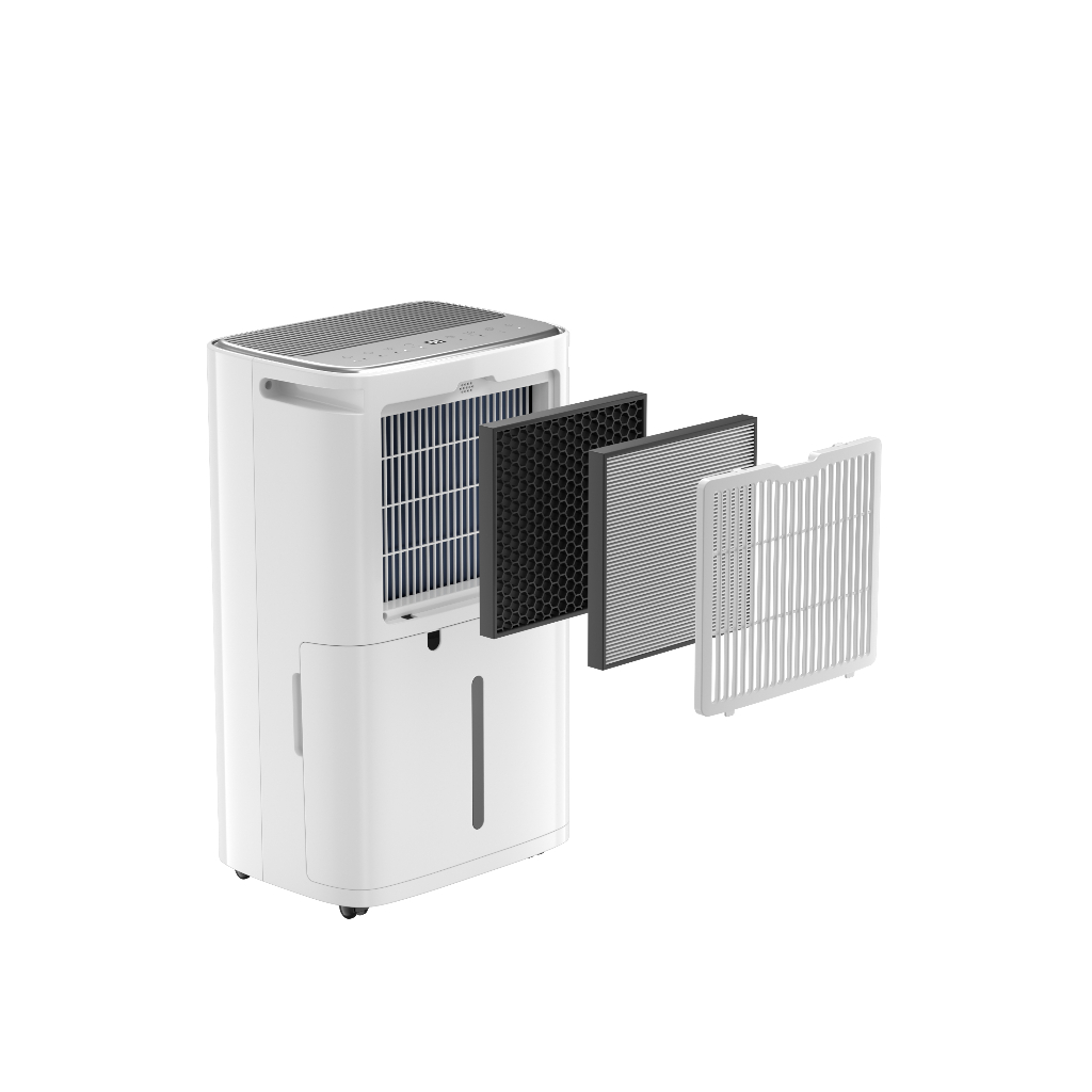 Máy Lọc Không Khí Và Hút Ẩm Kosmen ECO-35E Hút Ẩm 35 lít/ngày, Lọc Khí 3 Lớp Cao Cấp - Hàng Chính Hãng, Bảo Hành 2 Năm