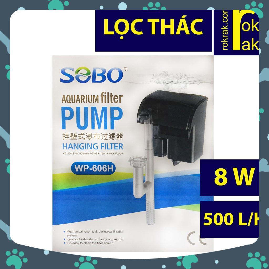 Lọc thác hồ cá 606H Dành cho bể cá, hồ thủy sinh LONG THÀNH CÁ CẢNH