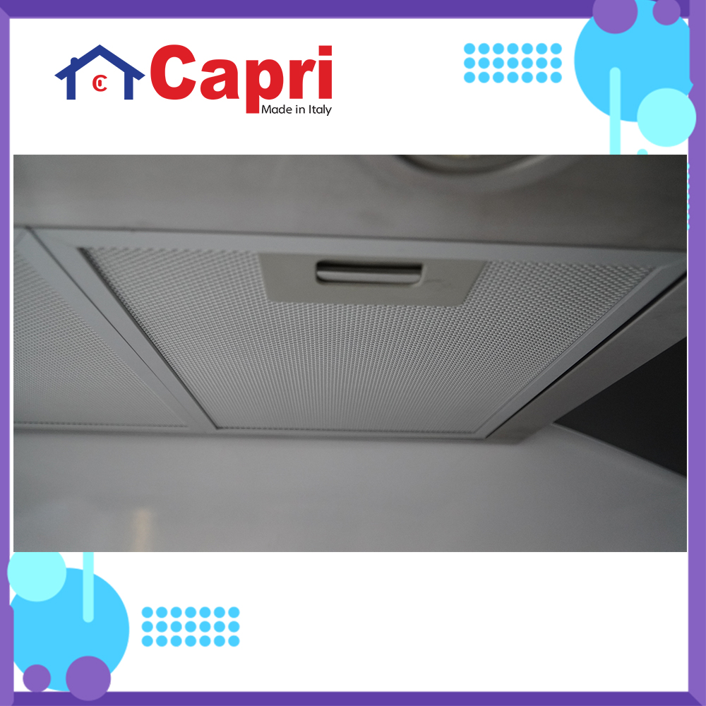 Máy hút mùi hiện đại kính cong Capri CR-888H | Điều khiển Remote từ xa | Hàng chính hãng