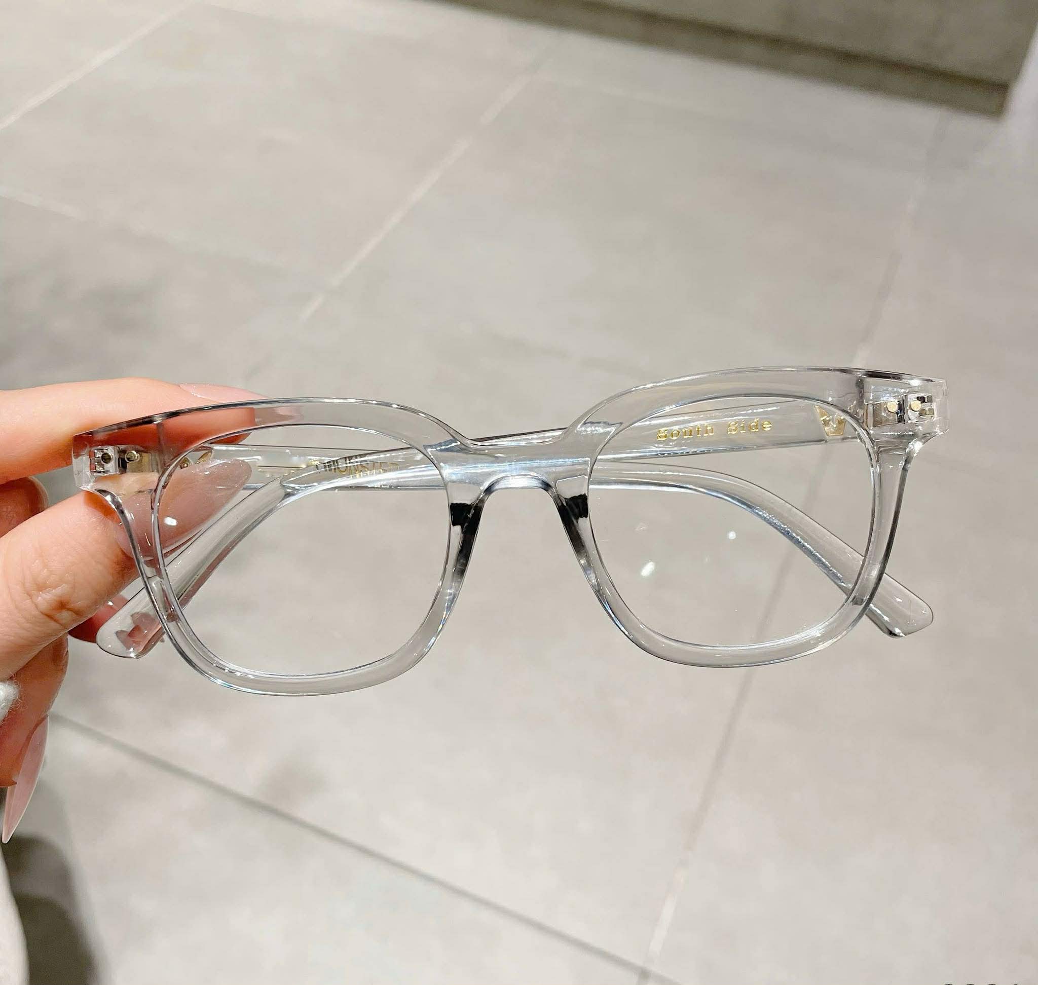 Kính mắt chống ánh sáng xanh dáng vuông basic cao cấp cho nam nữ