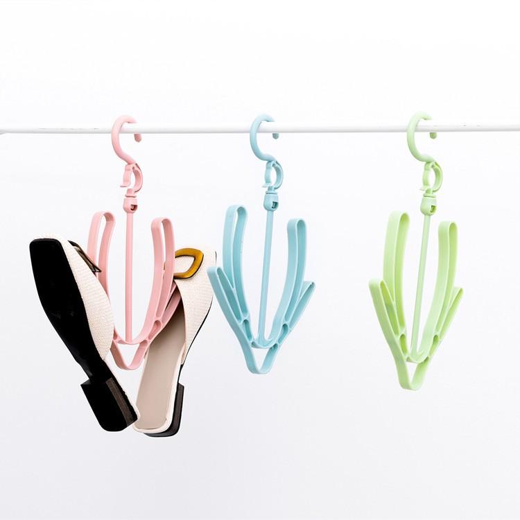 Móc treo, phơi giày dép KN STORE xoay 360 độ tiện lợi