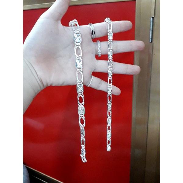 Lắc tay nam bạc ta cao cấp  YN JEWELRY