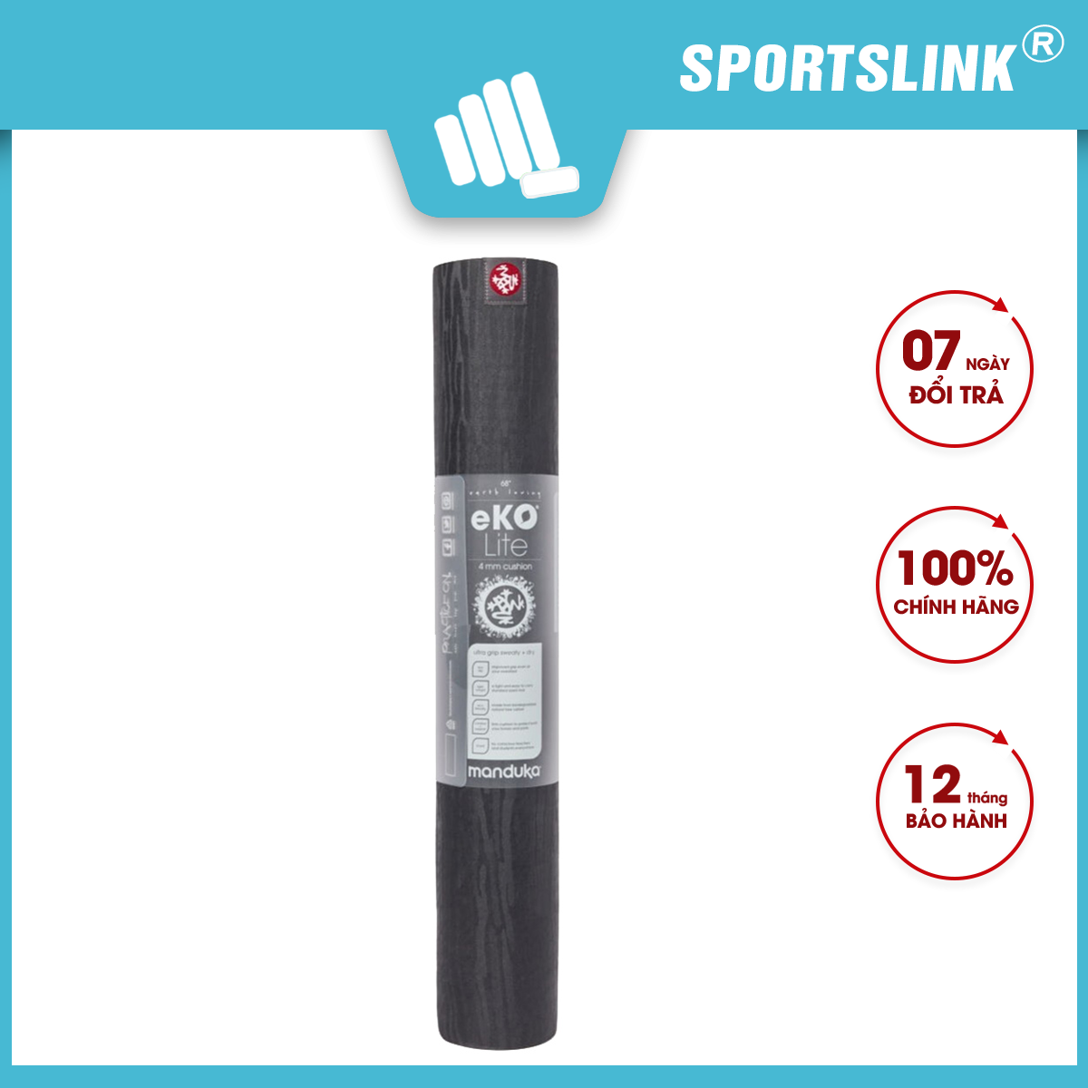 Thảm Tập Yoga Sportslink Manduka – eKO lite 4mm