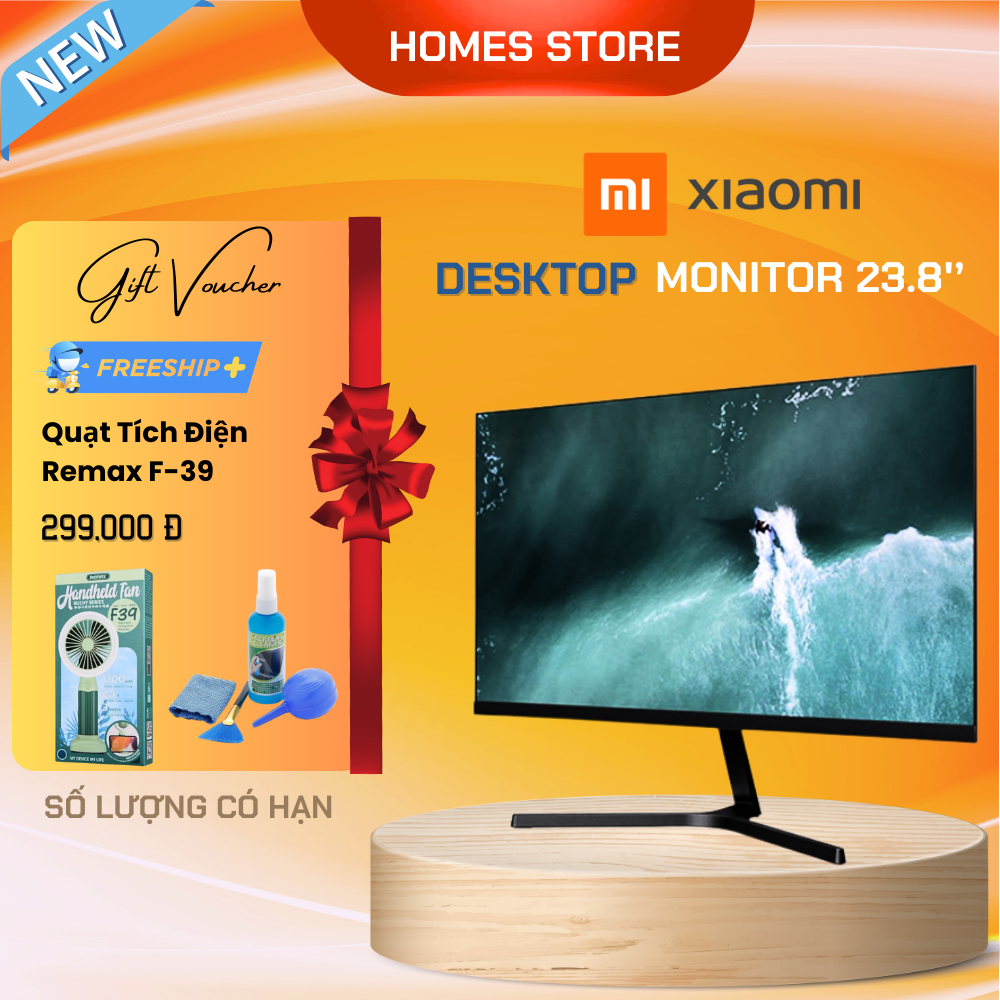 Màn Hình Máy Tính XIAOMI Redmi 1A 23.8 Inch Full HD Chơi Game, Học Tập Thoải Mái - Hàng Chính Hãng