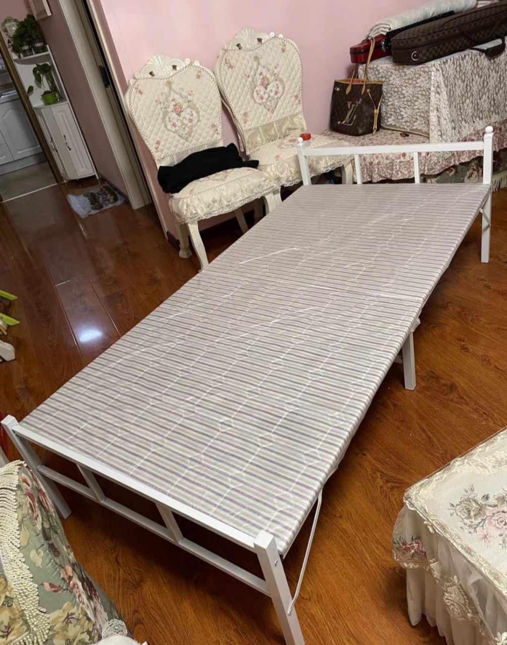Giường Xếp Giường Gấp Văn Phòng Kèm Nệm Êm Ái Nghỉ Trưa Cửa Hàng Phòng Ngủ KT 1m2 x 1m9