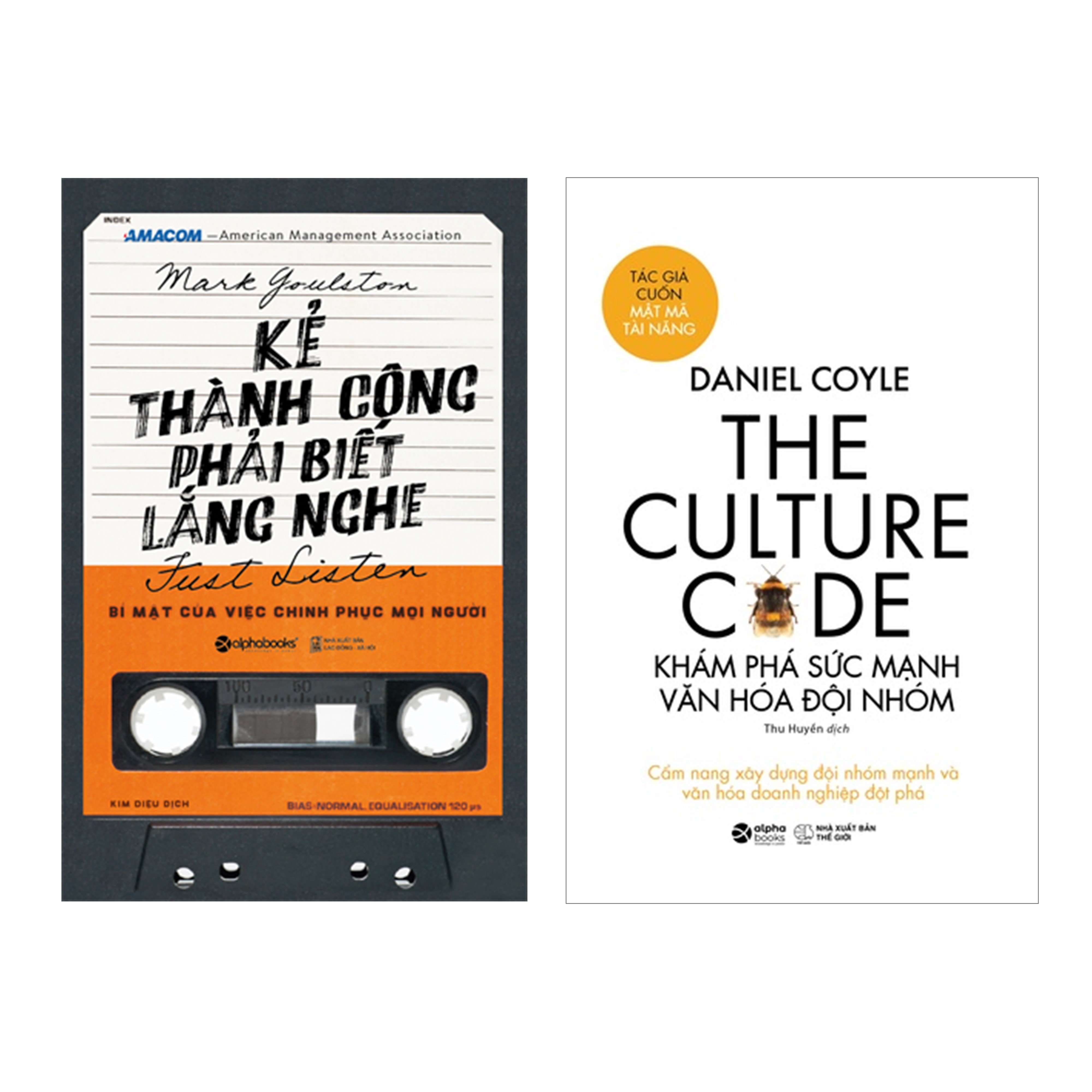 Combo The Culture Code: Khám Phá Sức Mạnh Văn Hóa Đội Nhóm + Kẻ Thành Công Phải Biết Lắng Nghe