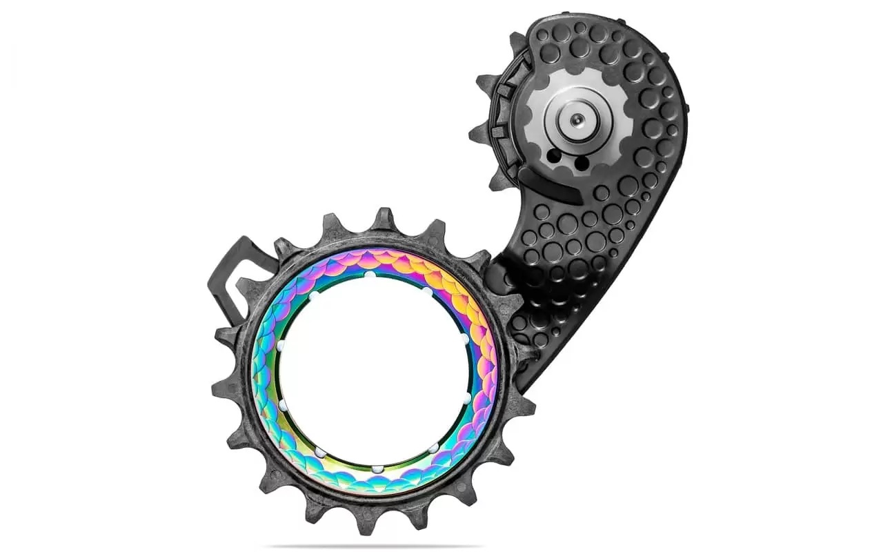 Bánh Xe Đề Xe Đạp Pulley Carbon-Ceramic HOLLOWcage OSPW 9200