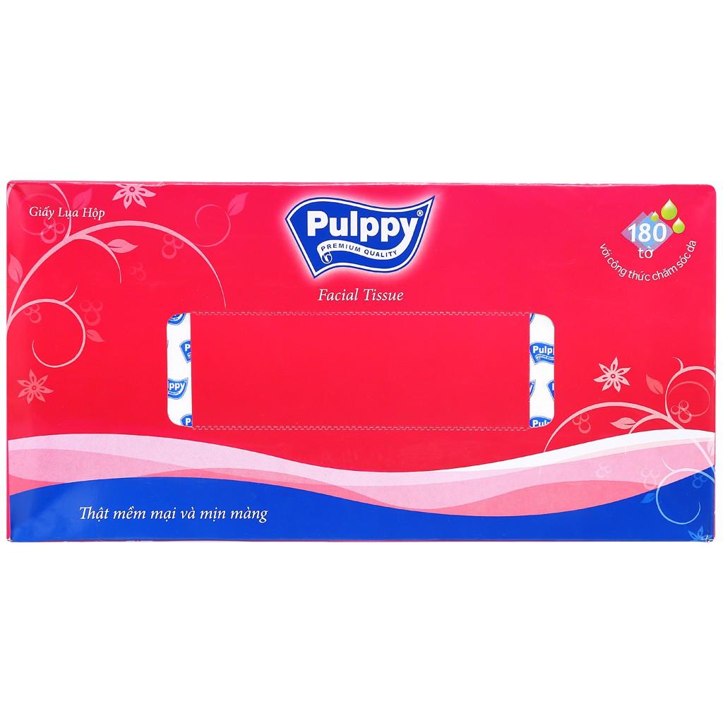 Khăn Giấy Hộp Pulppy 7 Màu ( 1 Hộp )