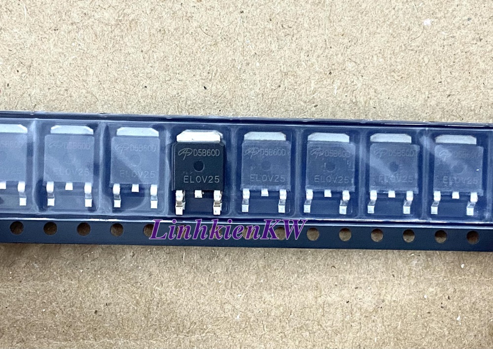 Mosfet AOD5B60D D5B60D TO-252 600V 5A mới chính gốc 100%.