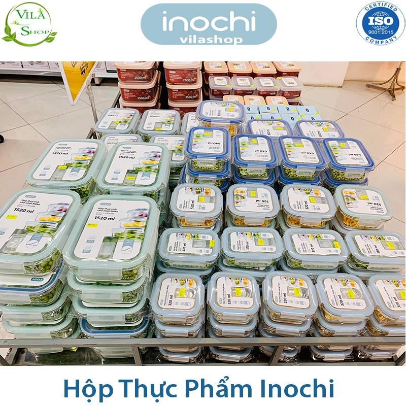 Hộp Thực Phẩm, Hộp Thủy Tinh Chịu Nhiệt Cao Cấp Inochi Sử Dụng An Toàn Trong Lò Vi Sóng - Đạt Tiêu Chuẩn Nhật