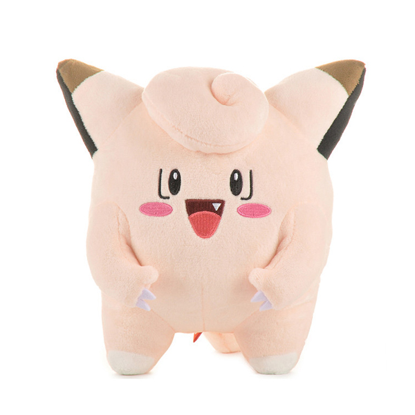 Gấu Bông Pokemon Clefairy Pippi (25 Cm) Gb223 (Tặng 1 Móc Khóa Dây Da Pu Đính Đá Lấp Lánh)