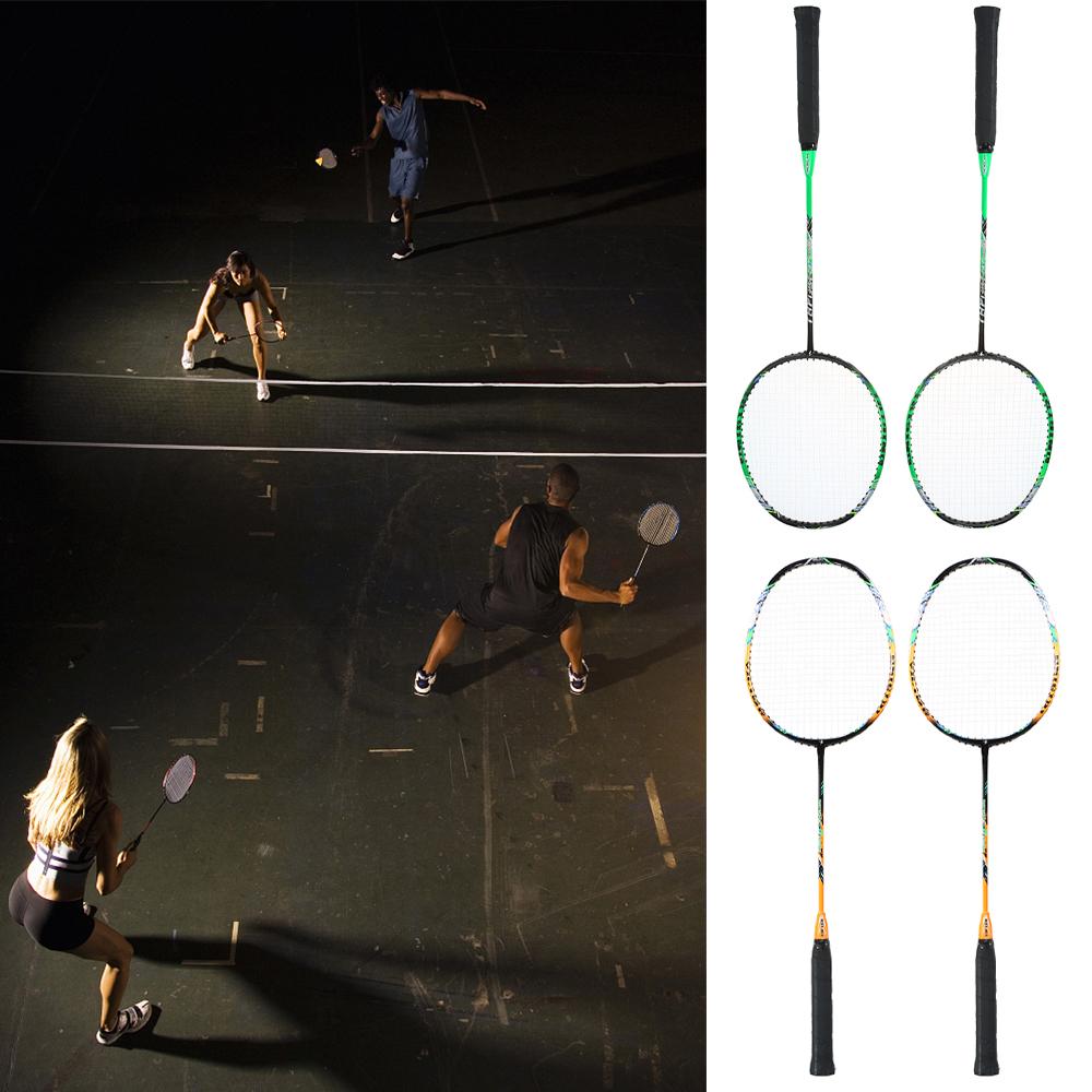 Bộ vợt cầu lông sợi carbon siêu nhẹ