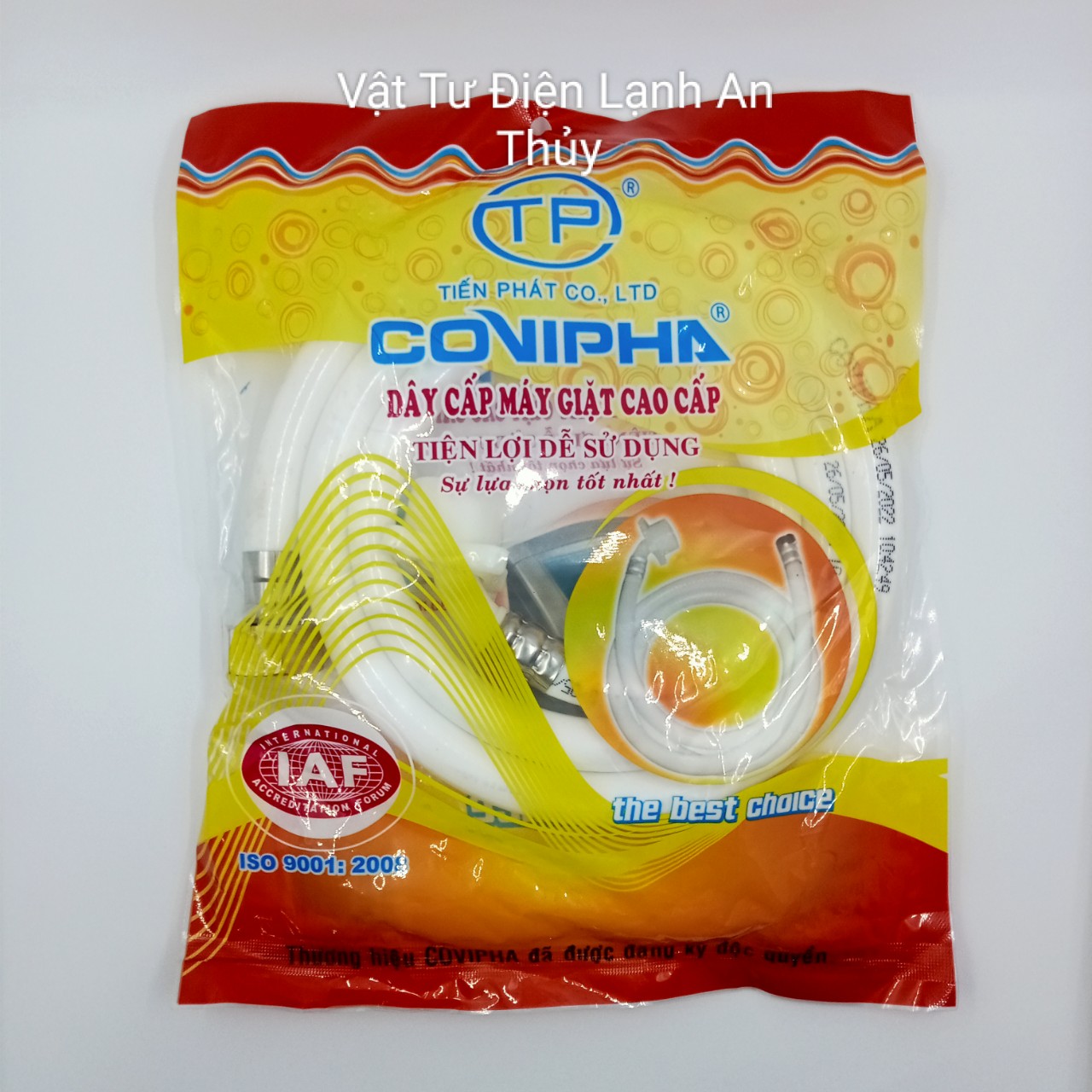 Dây cấp nước máy giặt CAO CẤP 1.5 mét răng ngoài 27 - Dây nước vào máy giặt Cao cấp - Dây dẫn nước vào máy giặt Cao cấp