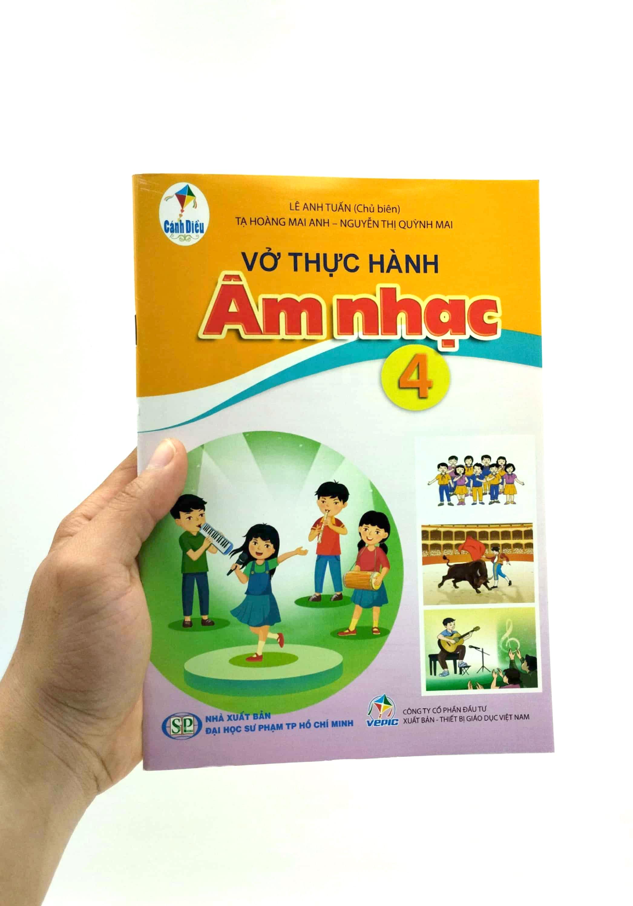 Vở Thực Hành Âm Nhạc 4