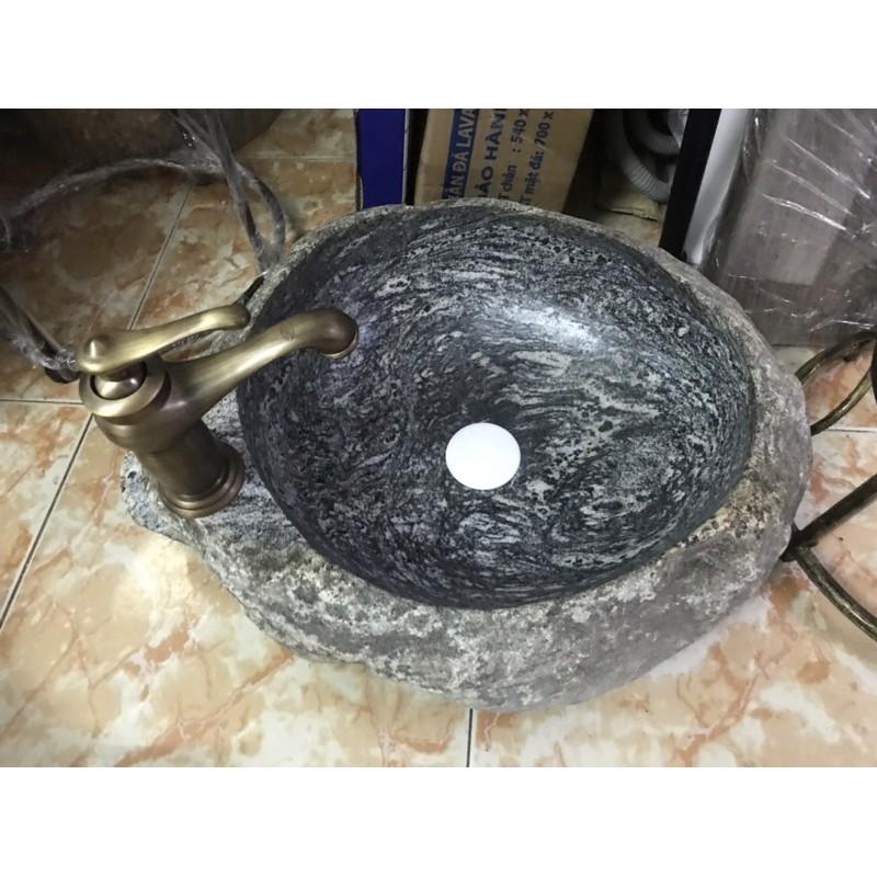 Lavabo đá chậu rửa đá Vân mây