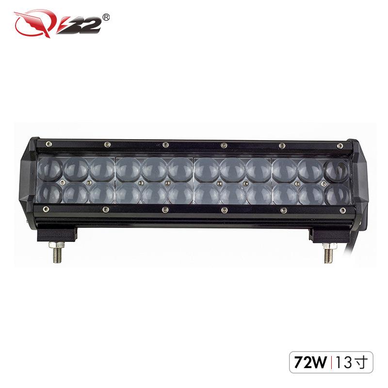 Đèn led dải 72w được ưa chuộng nhất đèn nóc xe địa hình trong mạng đèn cảnh báo đèn sương mù đèn pha xe máy Đèn dải 13 inch