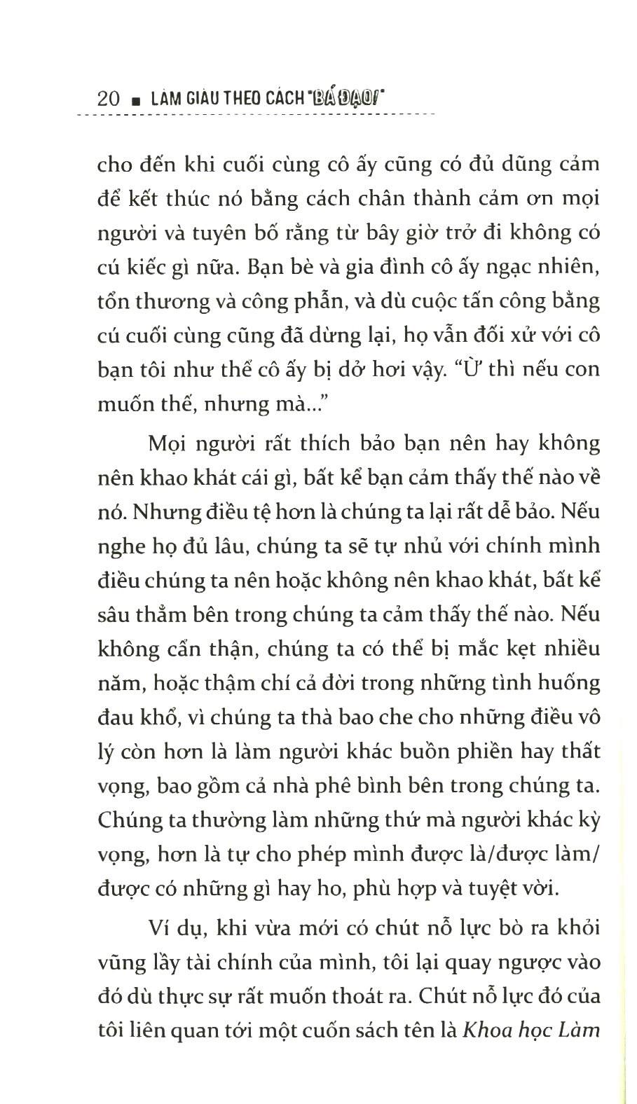 Sách Làm Giàu Theo Cách "Bá Đạo"