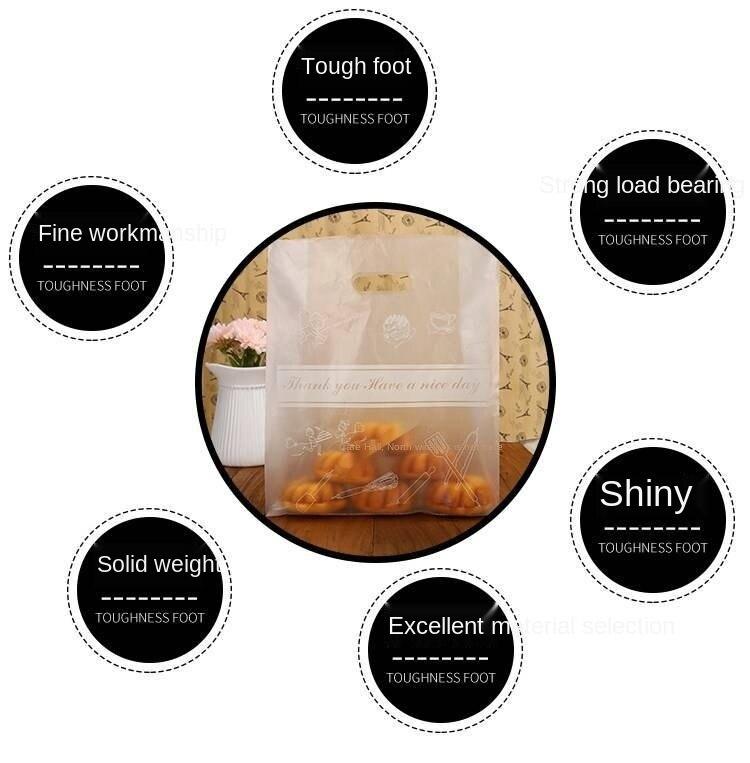 Set 100 Túi Nhựa Đựng Bánh Kẹo Tiện Lợi