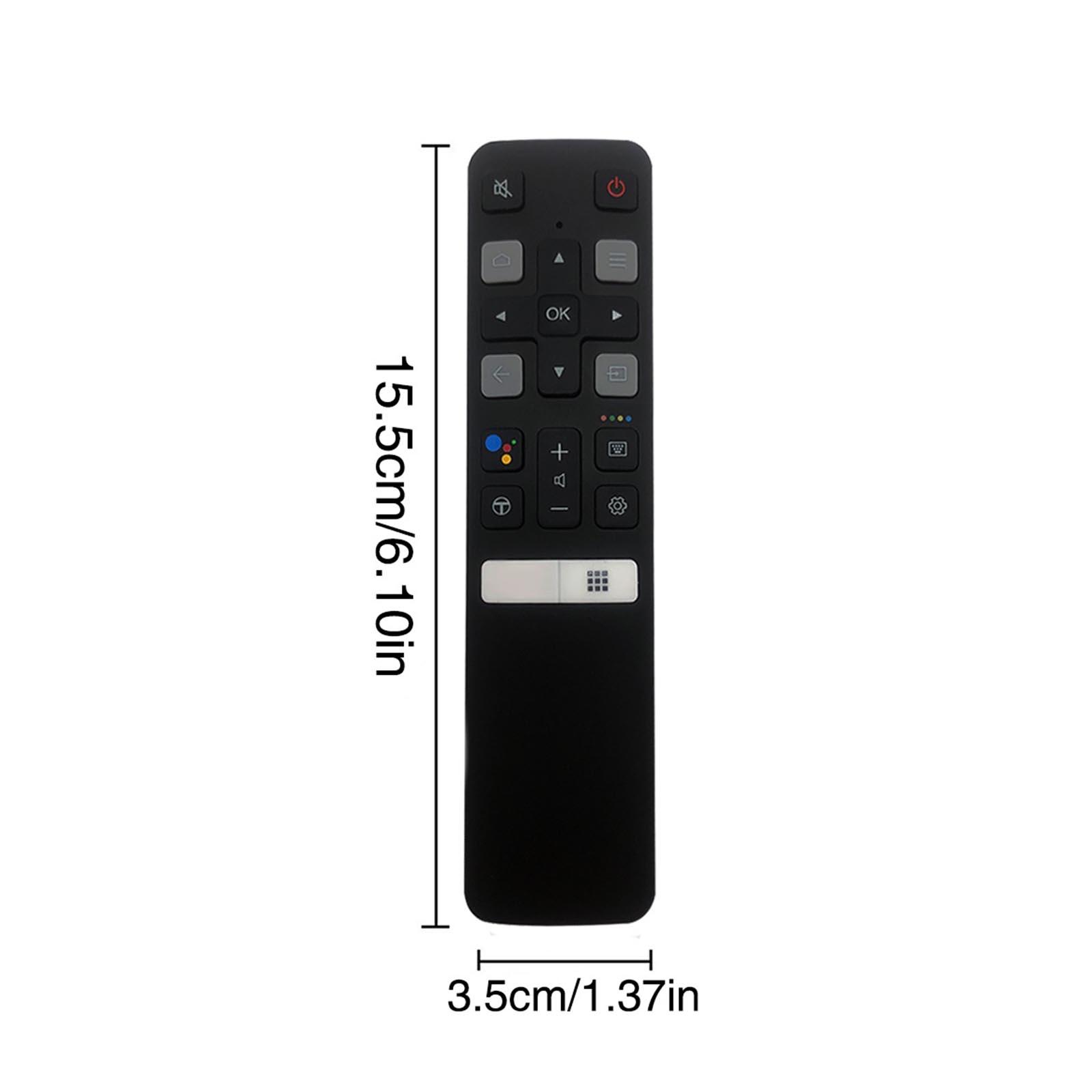 Điều khiển từ xa bằng giọng nói thay thế Tương thích với TV LCD TCL 65P8S 55P8S 55EP680 50P8S 49S6800FS 49S6510FS