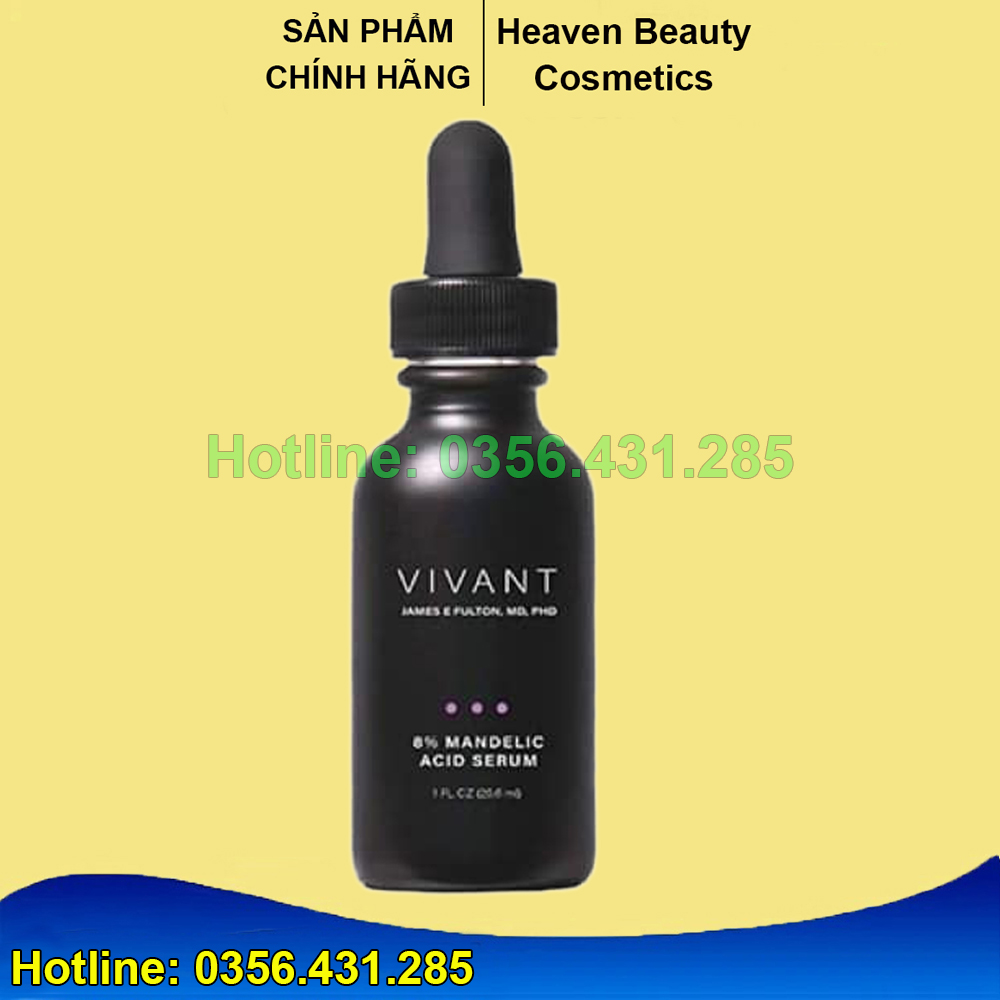 Vivant 8% Mandelic Acid 3-In-1 Serum Giúp Giảm Mụn, Trẻ Hóa Da