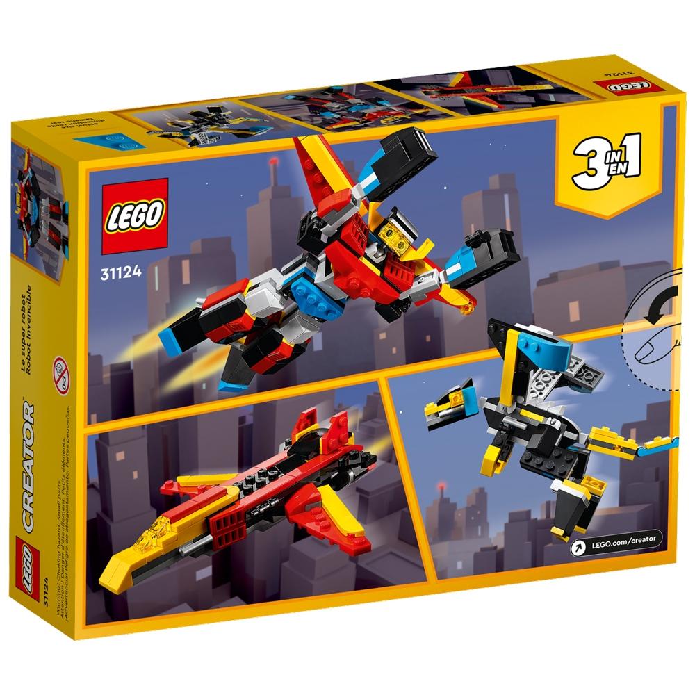 Đồ Chơi Lắp Ráp Lego Creator 31124 - Super Robot (159 Mảnh Ghép)