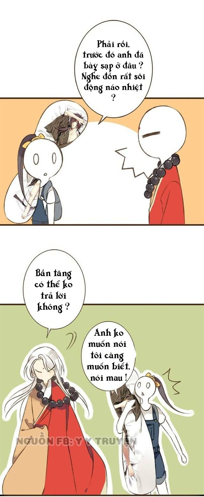 trên trời rớt xuống một hòa thượng ngốc chapter 9 10