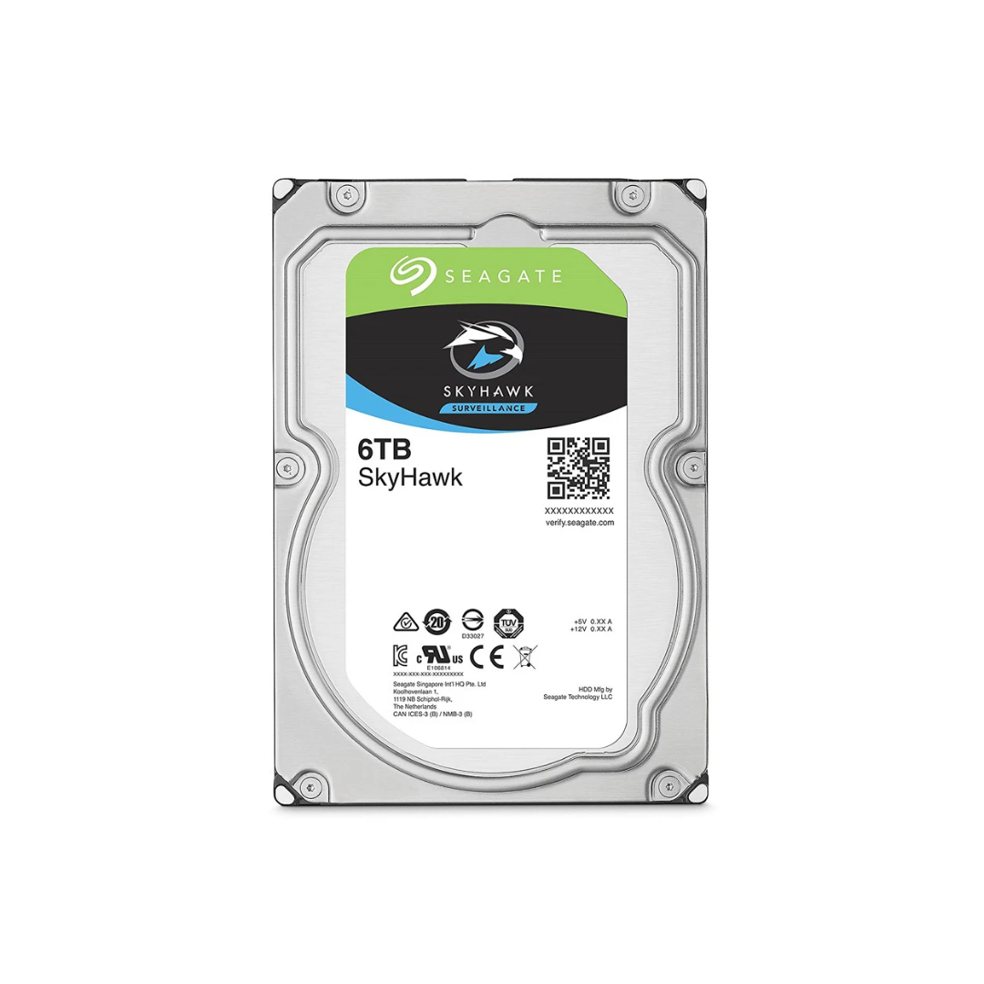 Ổ cứng HDD Seagate Skyhawk 1TB/6TB 3.5&quot; SATA 3 - Hàng chính hãng