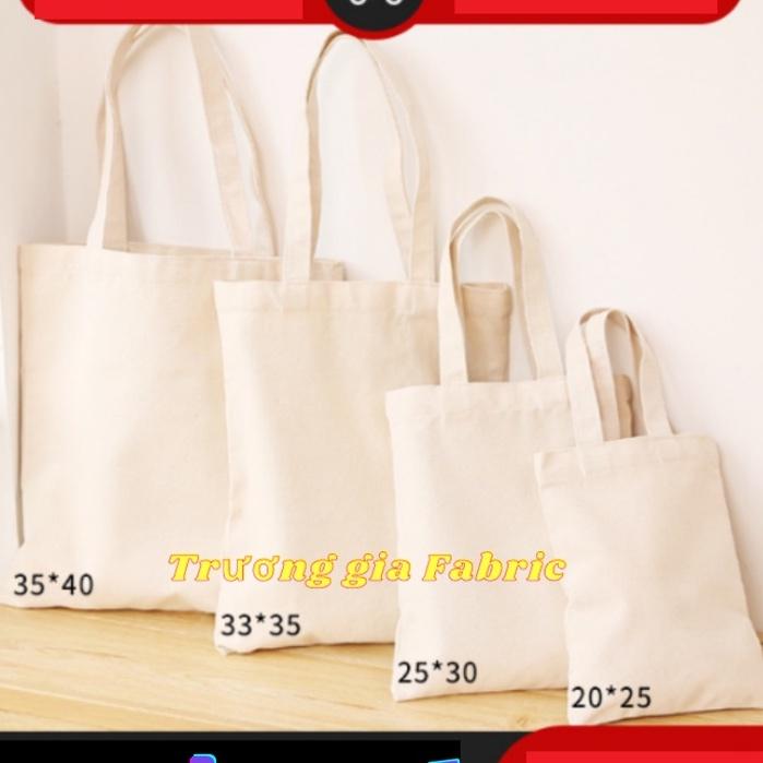 Túi Vải Canvas kích thước có sẵn nhận in logo Quảng cáo thương hiệu doanh nghiệp Trương Gia Túi Vải - Túi Canvas