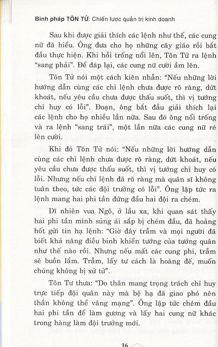 Tôn Tử Binh Pháp - Chiến Lược Quản Trị Kinh Doanh