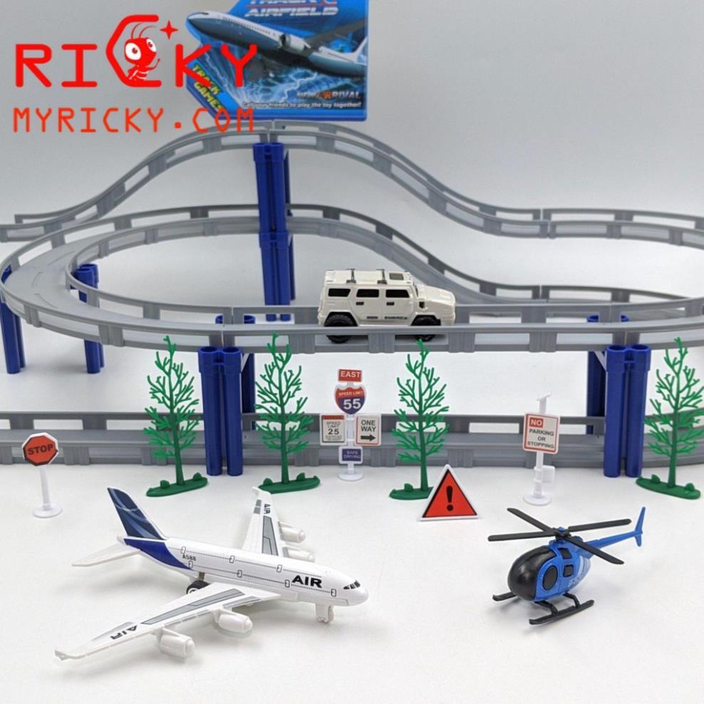 Bộ đồ chơi lắp ráp mô hình giao thông - mô hình ô tô, máy bay
